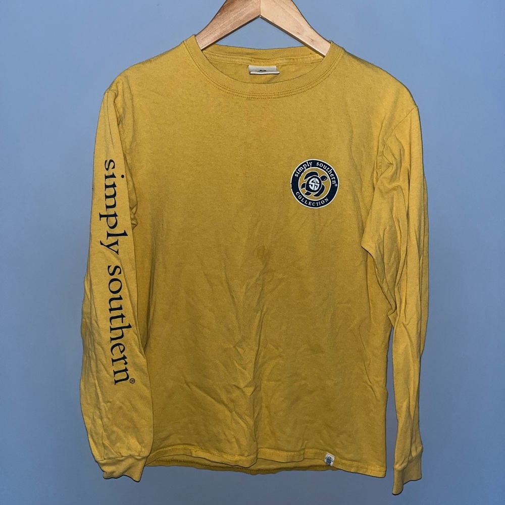 Simply Southern turtle long sleeve shirt - Picture 1 of 9
